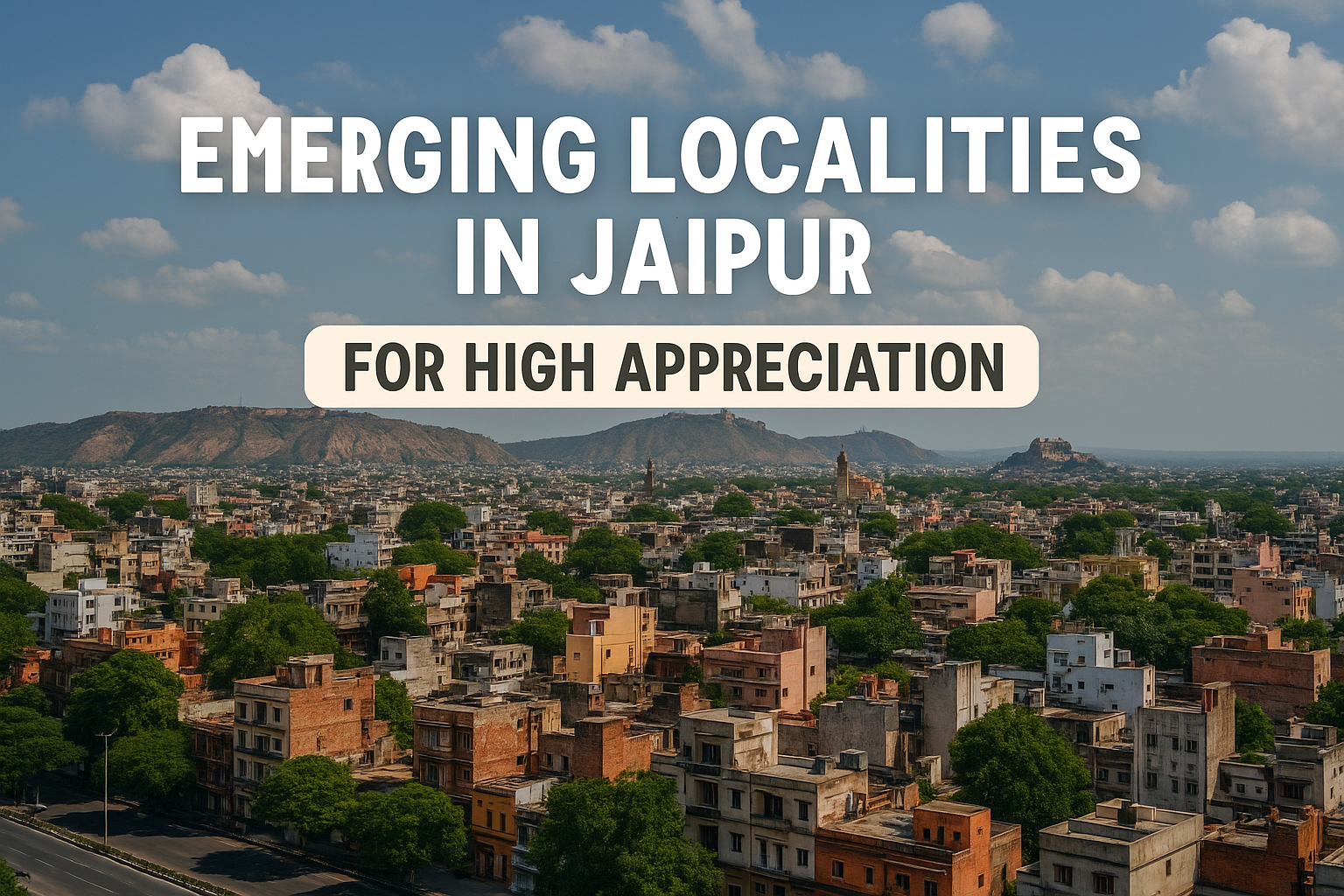 emerging localities in jaipur
